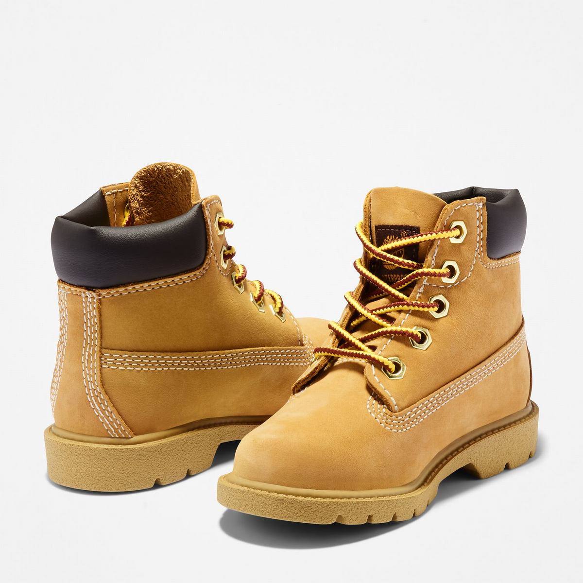 Timberland 6-Inch Boots Lille Barn Børn Brune | SWNV42756
