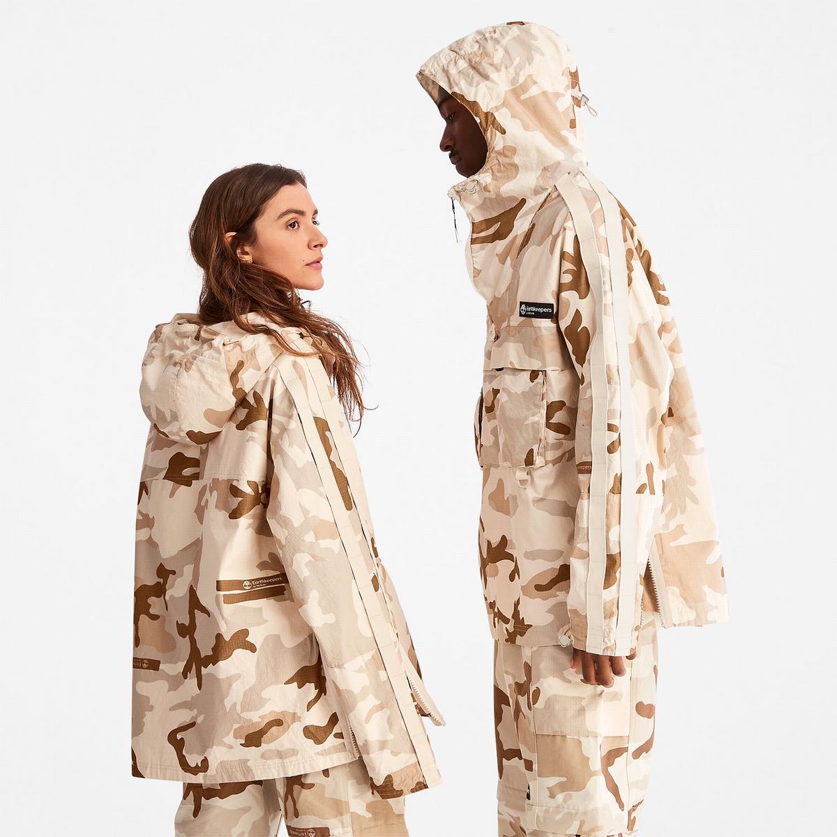 Timberland Packable Overtøj Dame Camo | NUKR56891