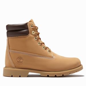 Timberland 6-Inch Boots~Vandtætte Vandtætte Støvler Dame Brune | VLHG80791