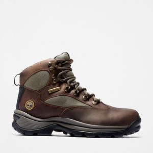 Timberland Vandtætte~Vandre Boots Vandrestøvler Dame Mørkebrune Grøn | SAVT04936